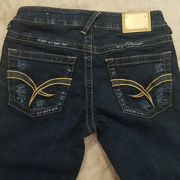 Baby Phat Denim - Authentic BABY PHAT JEAN CO. EUC GOLD LABLE SZ3(26